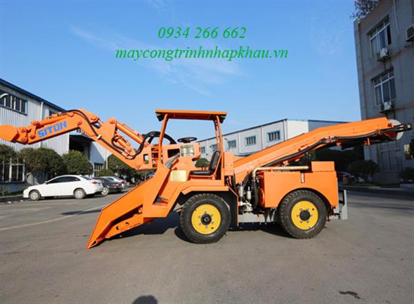 Máy cào vơ bánh lốp Siton công suất 150m3