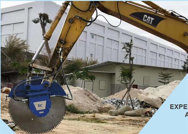Bộ công tác cắt đá khối và cắt bê tông hiệu SC