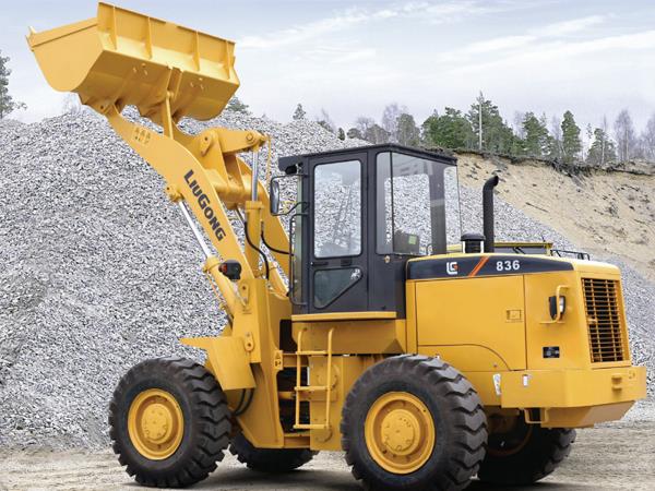 Máy xúc lật Liugong 1.7m3model CLG836