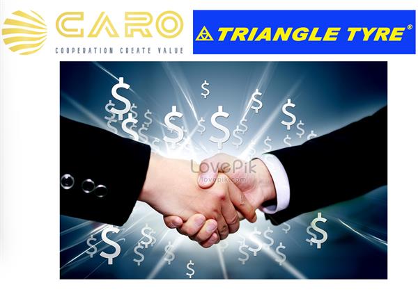 CARO Việt Nam trở thành nhà phân phối độc quyền LỐP XÚC LẬT TRIANGLE tại Việt Nam