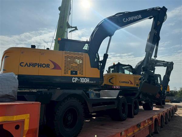 XE ĐÀO BÁNH LỐP GẮP GỖ CAMPHOR CP-100HMAX-3 TIẾP TỤC VỀ GIAO KHÁCH