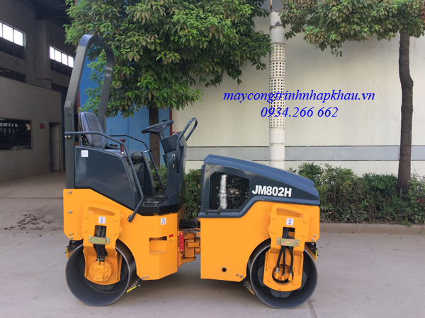 Lu rung hai bánh thép 2 tấn Trung Quốc model JM802H