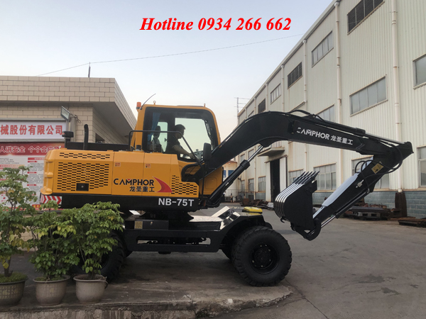Máy xúc đào trung quốc gầu 02 hiệu CAMPHOR