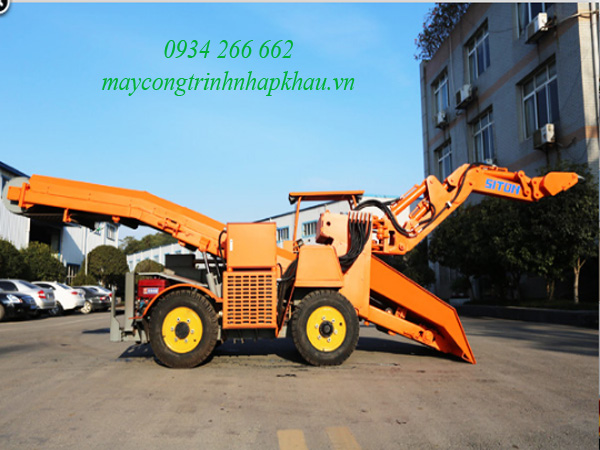 Máy cào vơ bánh lốp SITON công suất 120m3