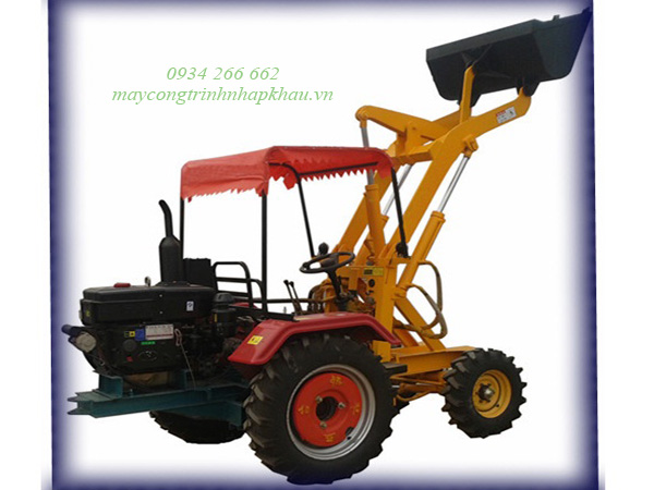 máy xúc lật đầu nổ trung quốc gầu 0.3m3