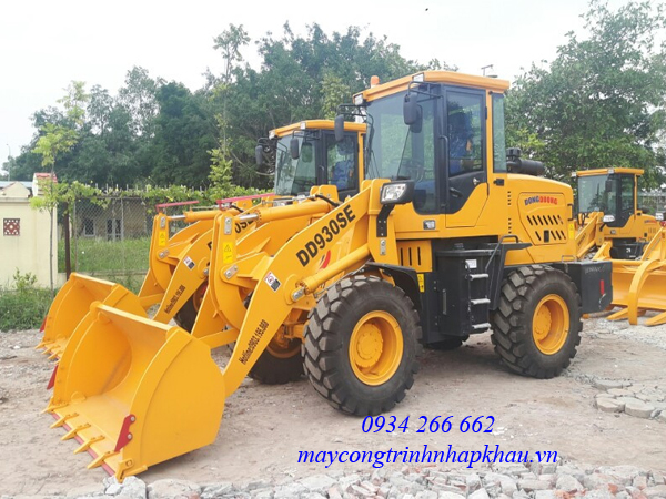 Máy xúc lật gầu 1.2 khối trung quốc