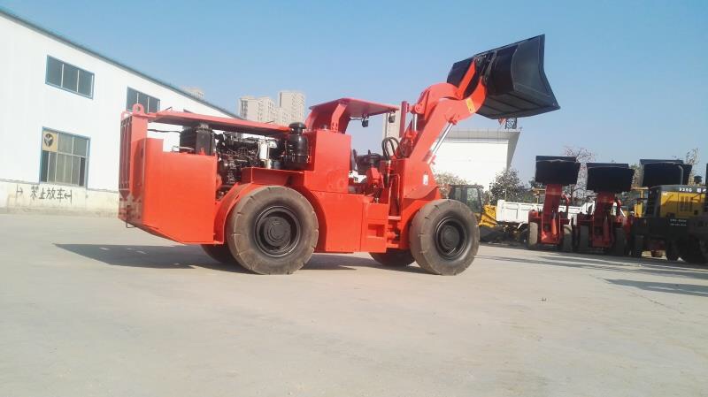 máy xúc lật chui hầm trung quốc gầu 1m3 model XDCY-1A