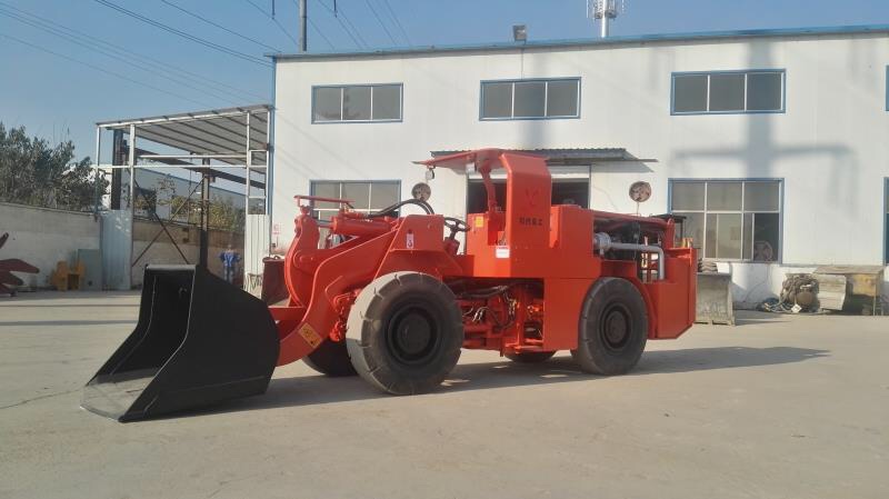 máy xúc lật chui hầm trung quốc gầu 1m3 model XDCY-1A