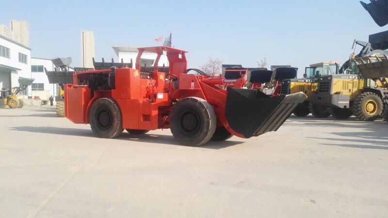 máy xúc lật chui hầm trung quốc gầu 1m3 model XDCY-1A