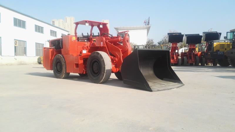 máy xúc lật chui hầm trung quốc gầu 1m3 model XDCY-1A