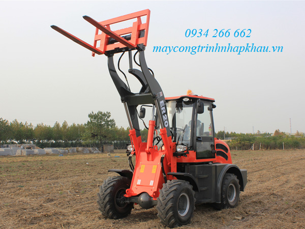 Xe xúc lật Trung Quốc gầu 1 khối chất lượng cao