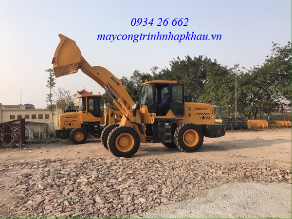 Máy xúc lật gầu 1.6m3 trung quốc