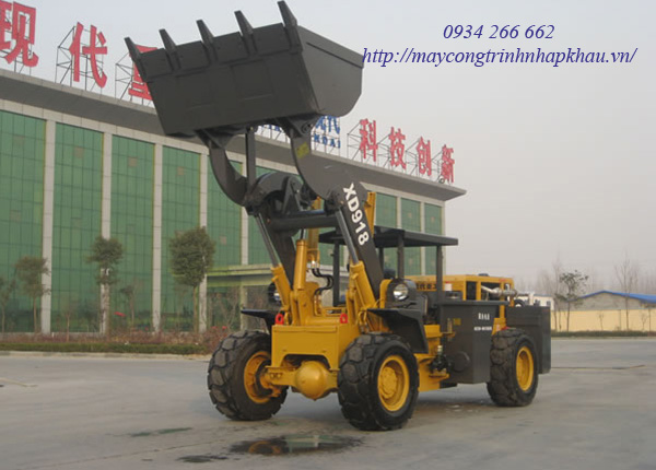 Máy xúc lật chui hầm Model XD918 (Low type)