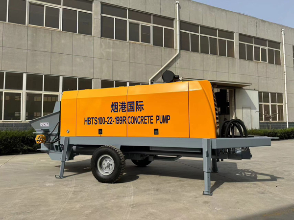 Bơm bê tông tĩnh 90m3/h hiệu SAIDY Trung Quốc
