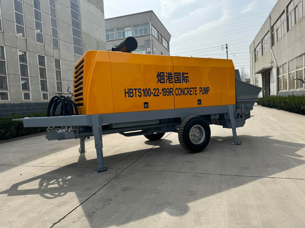 Bơm bê tông tĩnh 90m3/h hiệu SAIDY Trung Quốc