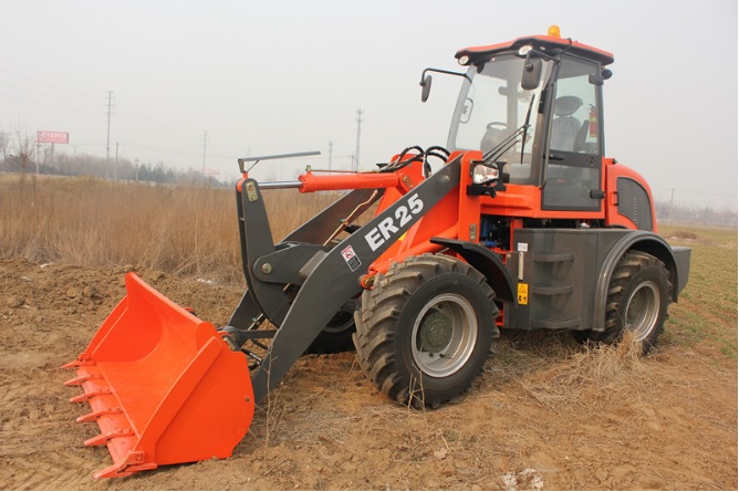 xe xúc lật trung quốc gầu 1.2 khối model ER25