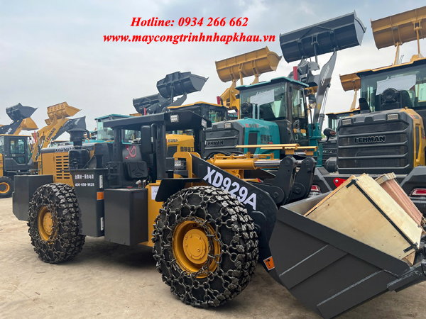 Máy xúc lật XD929A XIANDAI | Giá tốt, bền bỉ cho công trình hầm