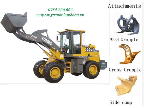 máy xúc lật sức nâng 2.5 tấn model XD926